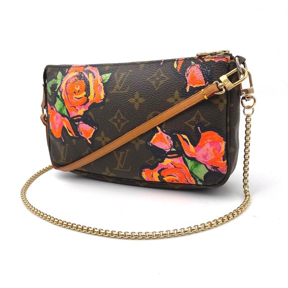 LV Stephen Sprouse Pochette accessoires - Model : Roses - Good condition - Picture 3 of 16